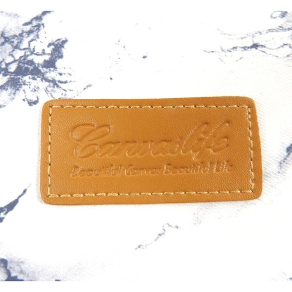 Lap Top Bag 14 in. by Canvas Life Marble Print NEW - Picture 2 of 5